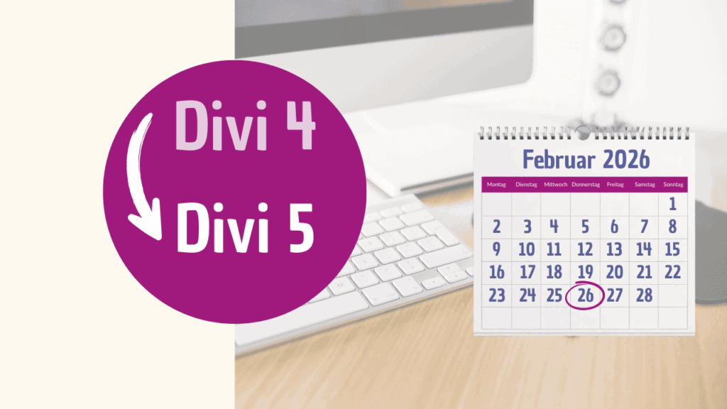 Wechsel von Divi4 zu Divi5