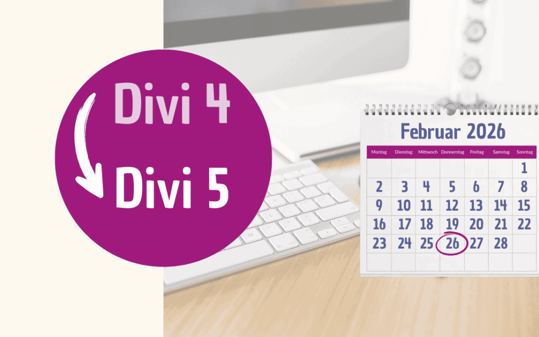 Divi 5 Umstellung – so wechselst du sicher von Divi 4